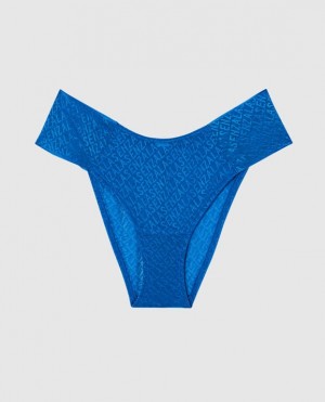 Women's La Senza Bikini Panty Underwear Deep Blue | rEyNOqA2