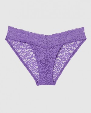 Women's La Senza Bikini Panty Underwear Flower | opdblOu5