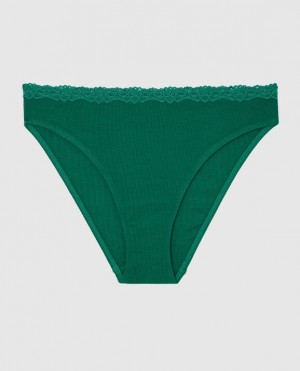 Women's La Senza Bikini Panty Underwear Green | qLl1jD8j