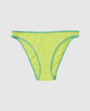 Women's La Senza Bikini Panty Underwear Green | 7kX0ZHQ2