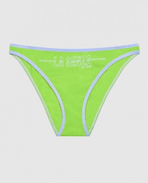 Women's La Senza Bikini Panty Underwear Light Green | nlRJwnBR