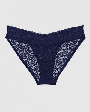 Women's La Senza Bikini Panty Underwear Ocean Cavern | ab7mhsPF