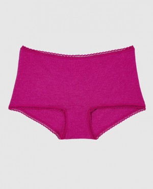 Women's La Senza Boyshort Panty Underwear Pink | jy0FHgvh