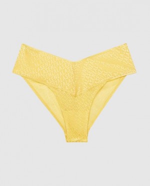 Women's La Senza Cheeky Panty Underwear Cream | pclSP7tB