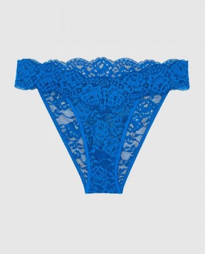 Women's La Senza Cheeky Panty Underwear Deep Blue | 2VV19Ito