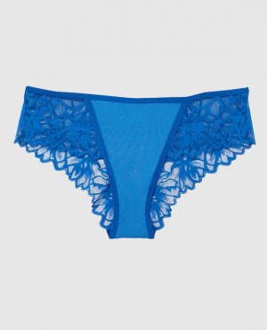 Women's La Senza Cheeky Panty Underwear Deep Blue | jJczSApn