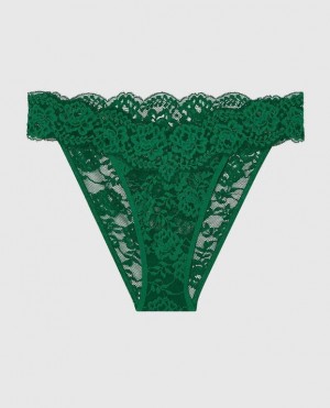 Women's La Senza Cheeky Panty Underwear Green | qTA1pz2G