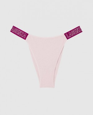 Women's La Senza Cheeky Panty Underwear Pink | OTfVkpRF