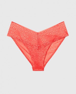 Women's La Senza Cheeky Panty Underwear Red | 93lRVNrH