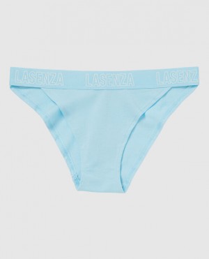 Women's La Senza High Leg Cheeky Panty Underwear Baltic Sea | 2IAFlrXQ