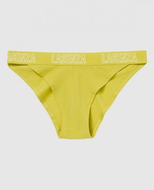 Women's La Senza High Leg Cheeky Panty Underwear Green | BLcbuF1C