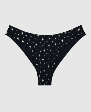 Women's La Senza High Leg Cheeky Panty Underwear Black | YH0drkxA