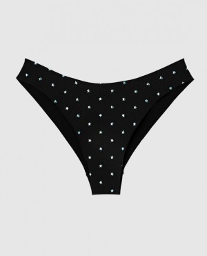 Women's La Senza High Leg Cheeky Panty Underwear Black | ixmky6gw