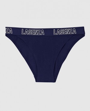 Women's La Senza High Leg Cheeky Panty Underwear Ocean Cavern | K0hdb6tn