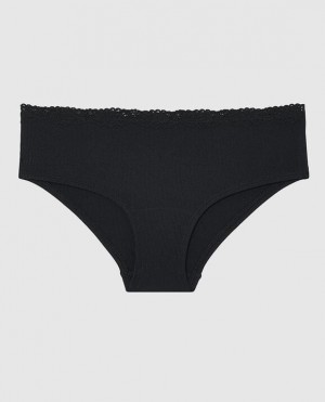 Women's La Senza Hipster Panty Underwear Black | 9KywUwwW