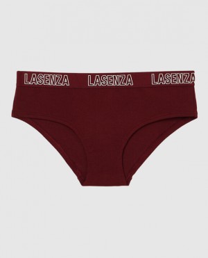 Women's La Senza Hipster Panty Underwear Red Burgundy | dHWEdIQY