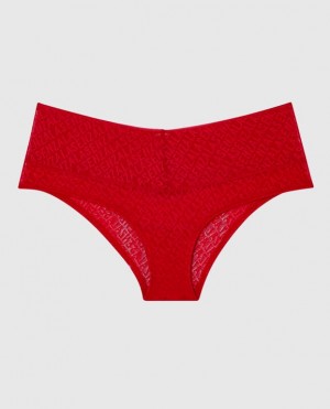 Women's La Senza Hipster Panty Underwear Red | FLPKfHIh