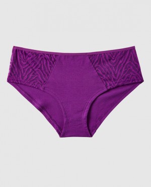 Women's La Senza Hipster Panty Underwear Purple | aZGhOLtG