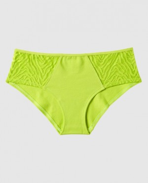 Women's La Senza Hipster Panty Underwear Limelight | GQsEDZul