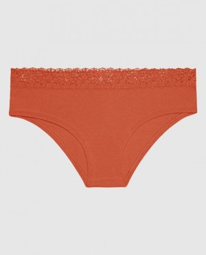 Women's La Senza Hipster Panty Underwear Terra Cotta | CKSfGvYw