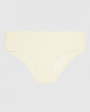 Women's La Senza Hipster Panty Underwear Cream | 97TjCpaY