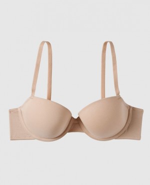 Women's La Senza Lightly Lined Demi Bras Rosetan | atxpIU8a