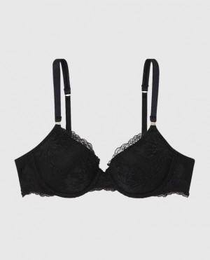 Women's La Senza Lightly Lined Full Coverage Bras Black | tGhCECiY