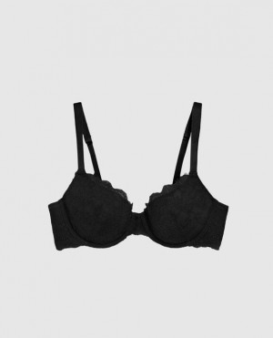 Women's La Senza Lightly Lined Full Coverage Bras Black | boV2Q6hJ