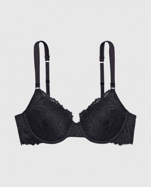 Women's La Senza Lightly Lined Full Coverage Bras Black | il3YIw2q