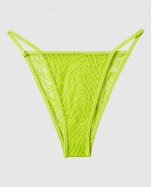 Women's La Senza Mini Cheeky Panty Underwear Limelight | cYb9YZ32