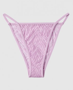 Women's La Senza Mini Cheeky Panty Underwear Purple | nT45Z3f1