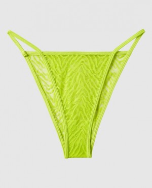 Women's La Senza Mini Cheeky Panty Underwear Limelight | 5VMwDo1w