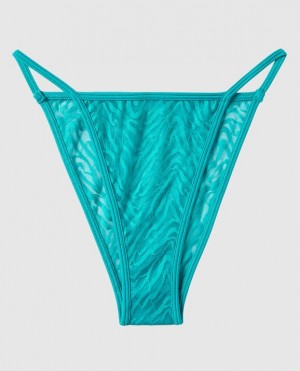 Women's La Senza Mini Cheeky Panty Underwear Turquoise | xtu3mUku