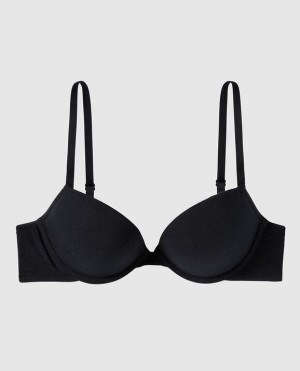 Women's La Senza Push Up Bras Black | Q2rrS9s7