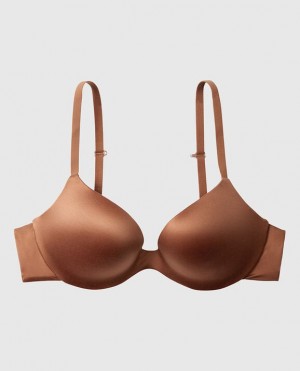 Women's La Senza Push Up Bras Caramel Kiss | a2iLqMk1