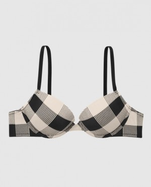 Women's La Senza Push Up Bras Festive Check | 3ijGAcra