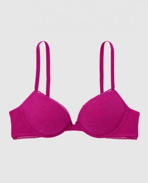 Women's La Senza Push Up Bras Pink | 7bzj7iam