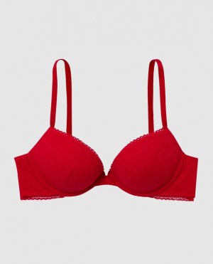 Women's La Senza Push Up Bras Red | C7ynSGWD