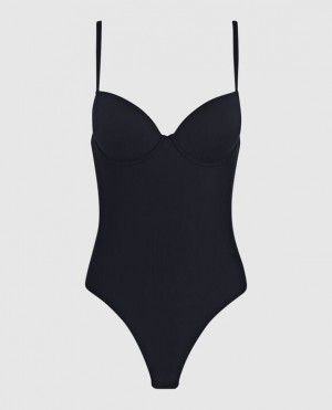 Women's La Senza Smoothing Bodysuit Accessories Black | TNmMIepQ