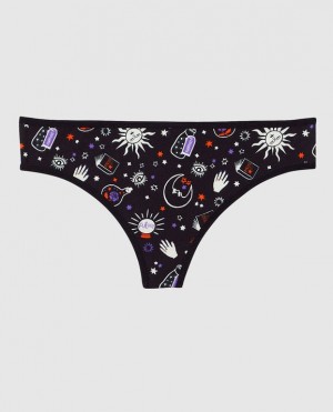 Women's La Senza Thong Panty Underwear Mystic Time | GNOqs2ml