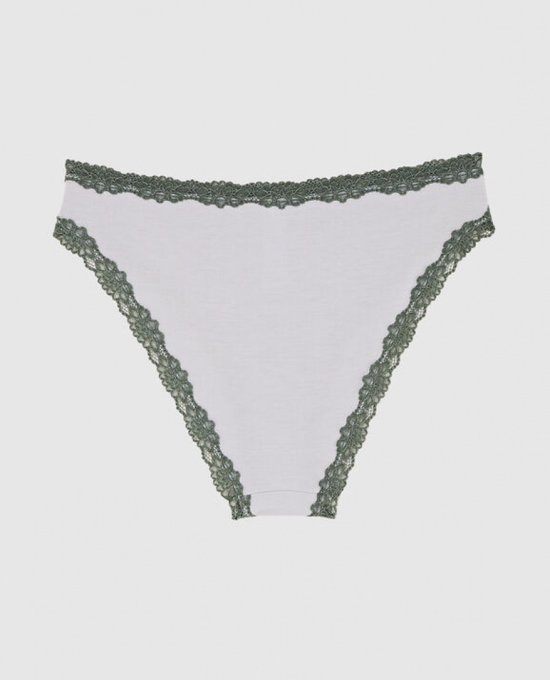 Women's La Senza Bikini Panty Underwear Grey | e7Fn1jJd