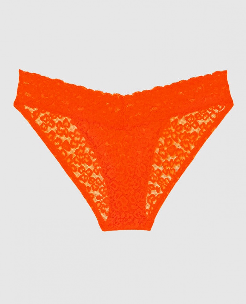 Women's La Senza Bikini Panty Underwear Hot Glow | H8m7AcEt