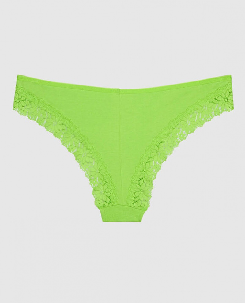 Women's La Senza Cheeky Panty Underwear Light Green | MdCANYDH