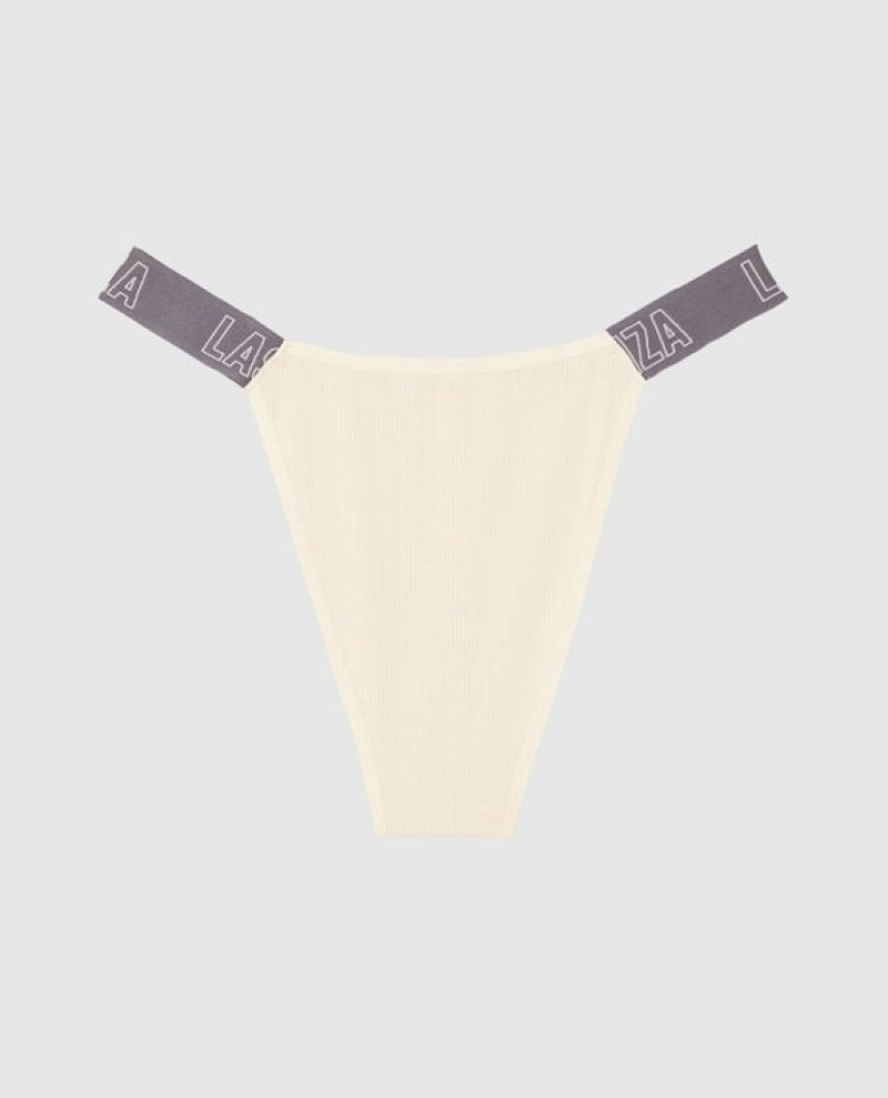 Women's La Senza Cheeky Panty Underwear Pearl | km42EAxd