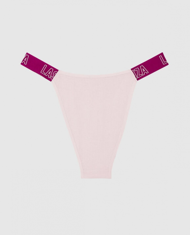 Women's La Senza Cheeky Panty Underwear Pink | OTfVkpRF