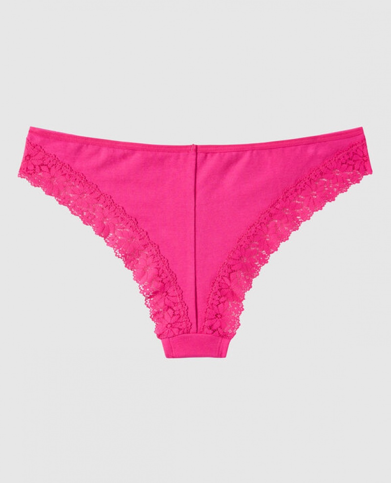 Women's La Senza Cheeky Panty Underwear Pink | EfhBpkh9