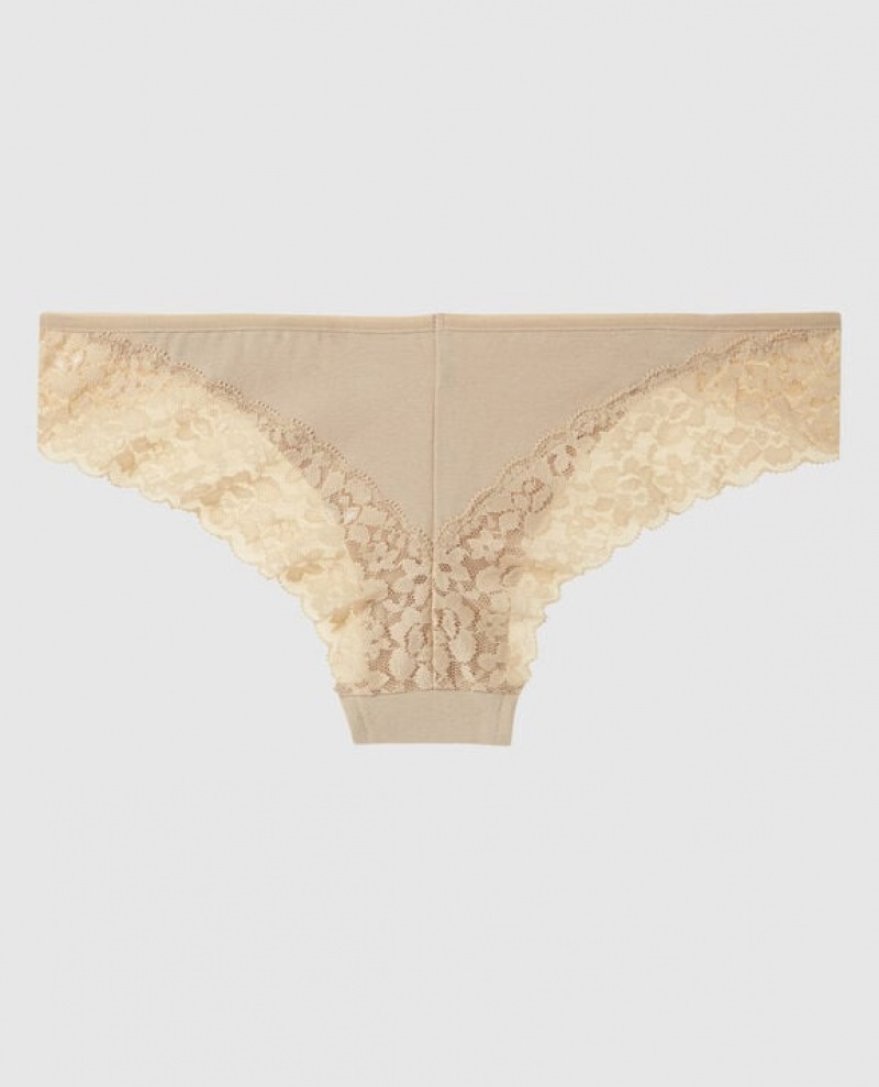 Women's La Senza Cheeky Panty Underwear Rosetan | srWXSM1j