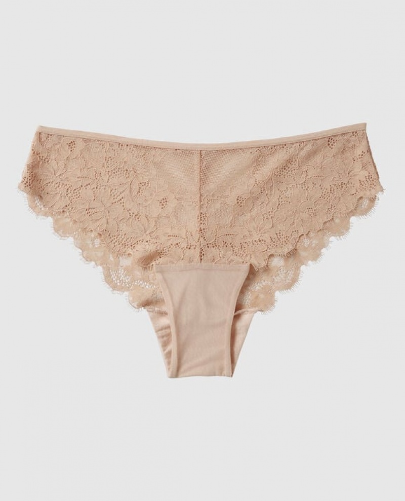 Women\'s La Senza Cheeky Panty Underwear Rosetan | e5jqGzMW