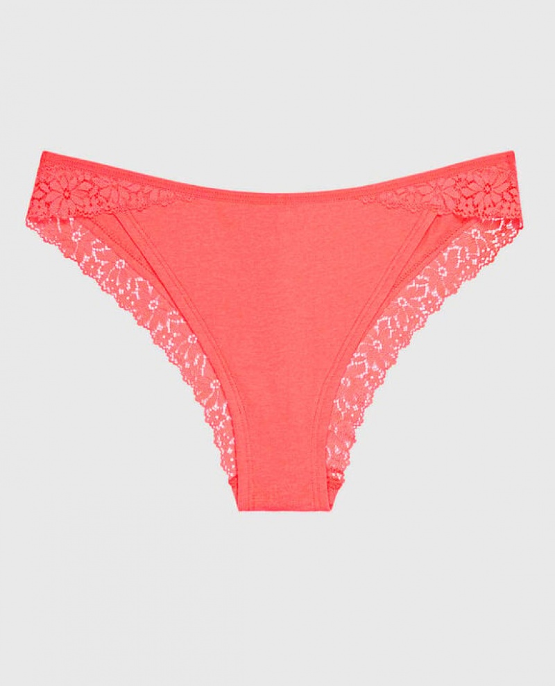 Women\'s La Senza Cheeky Panty Underwear Red | xHBLUnK9