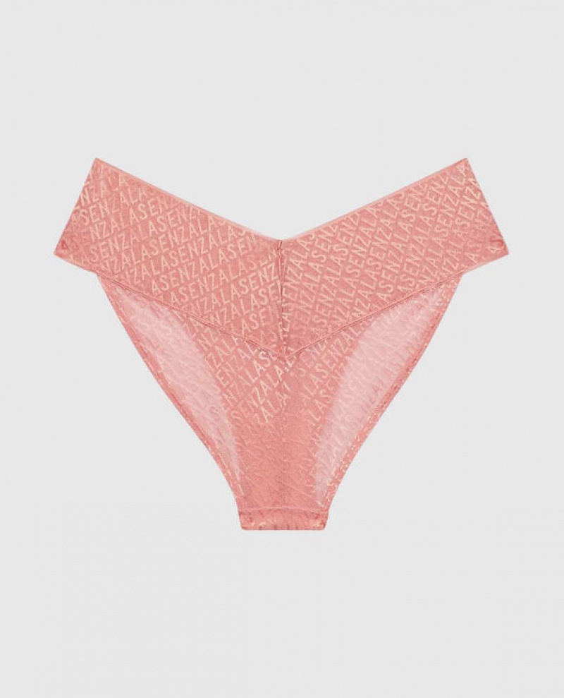 Women's La Senza Cheeky Panty Underwear Strawberry Ice | BkEQlzCH